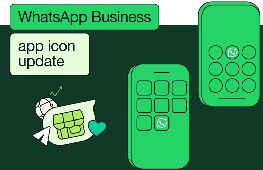 whatsapp business app new icon