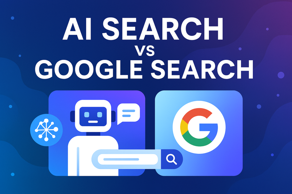 AI search vs Google search