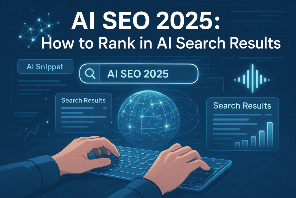 how to rank in AI search results
